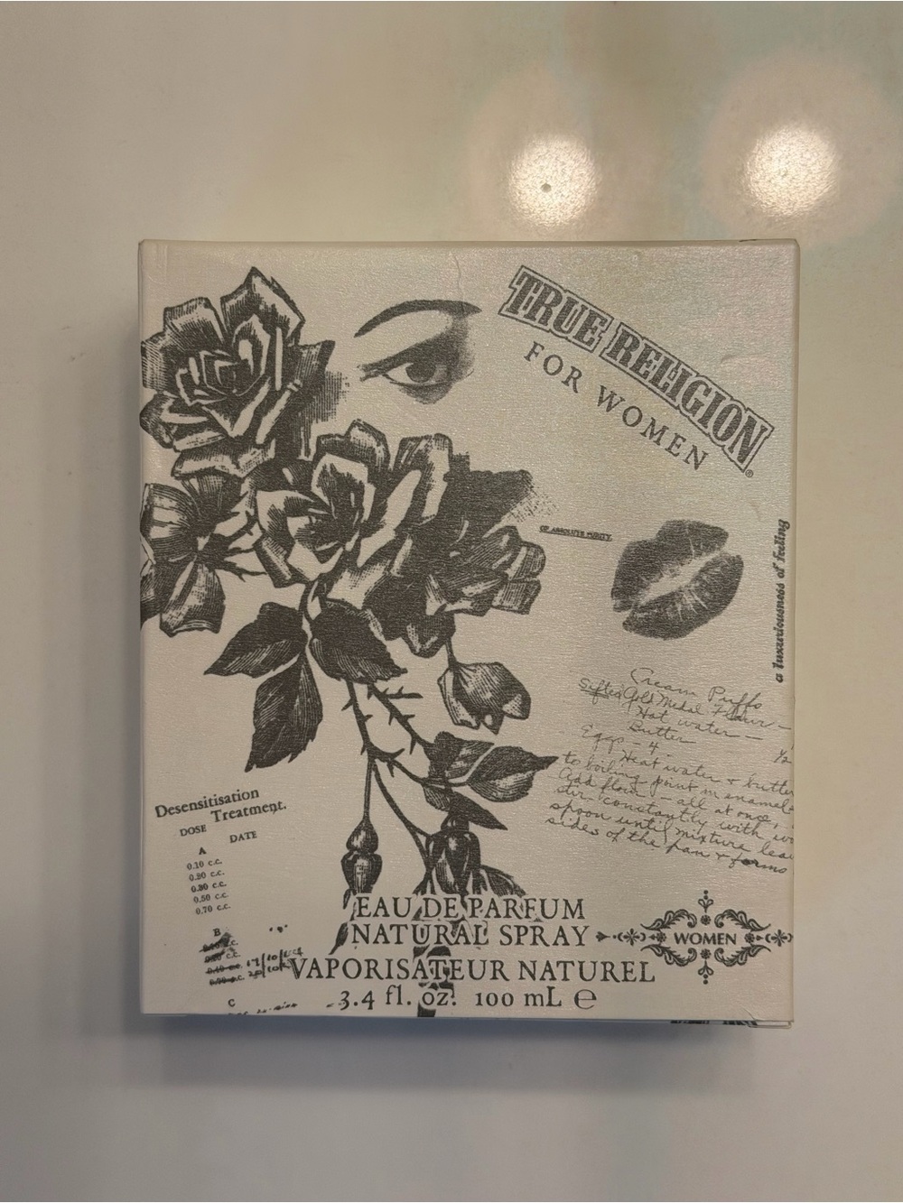 True Religion Black & White Floral Canvas Wall Art